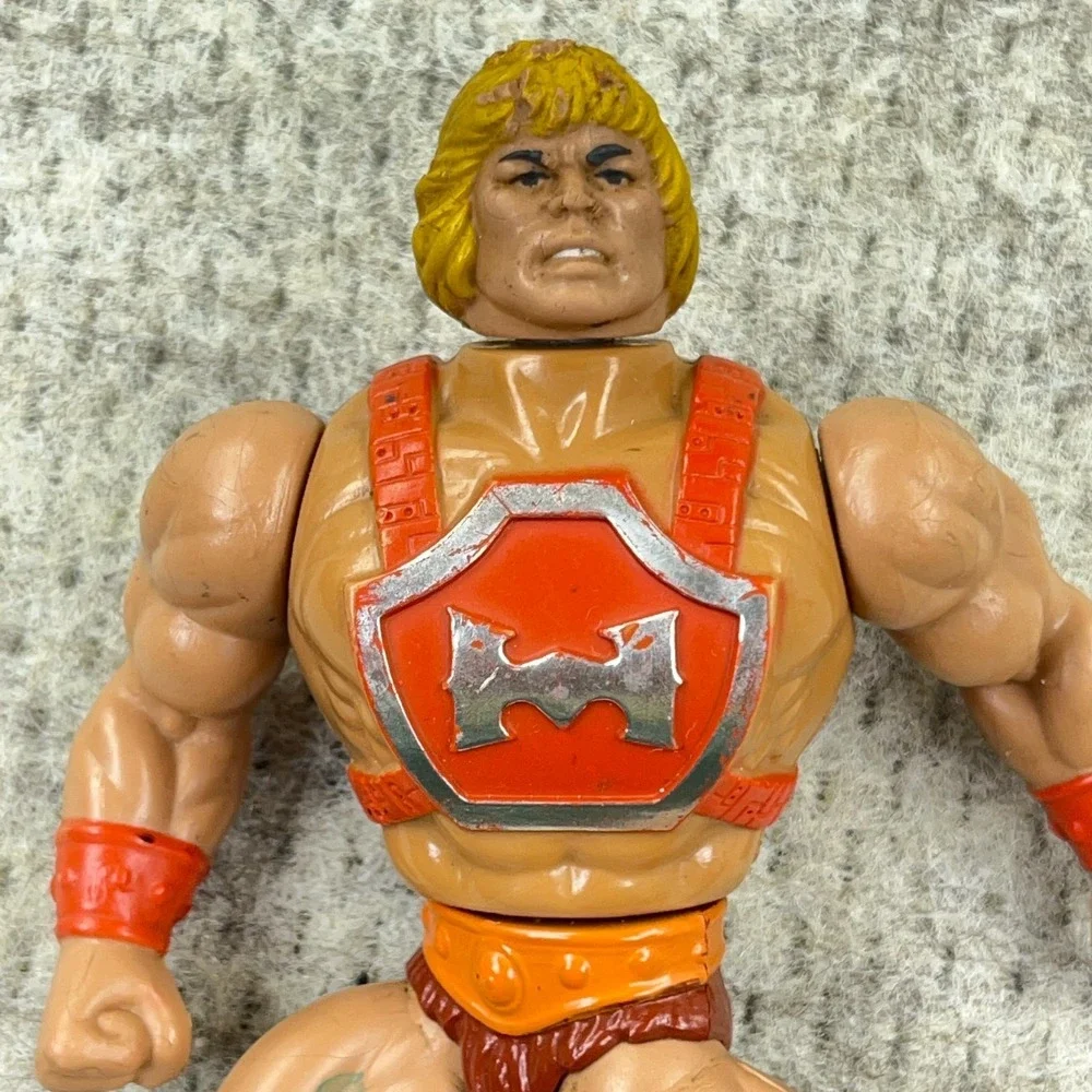 Vintage 1984 Thunder Punch He-Man Action Figure MOTU Masters of the Universe